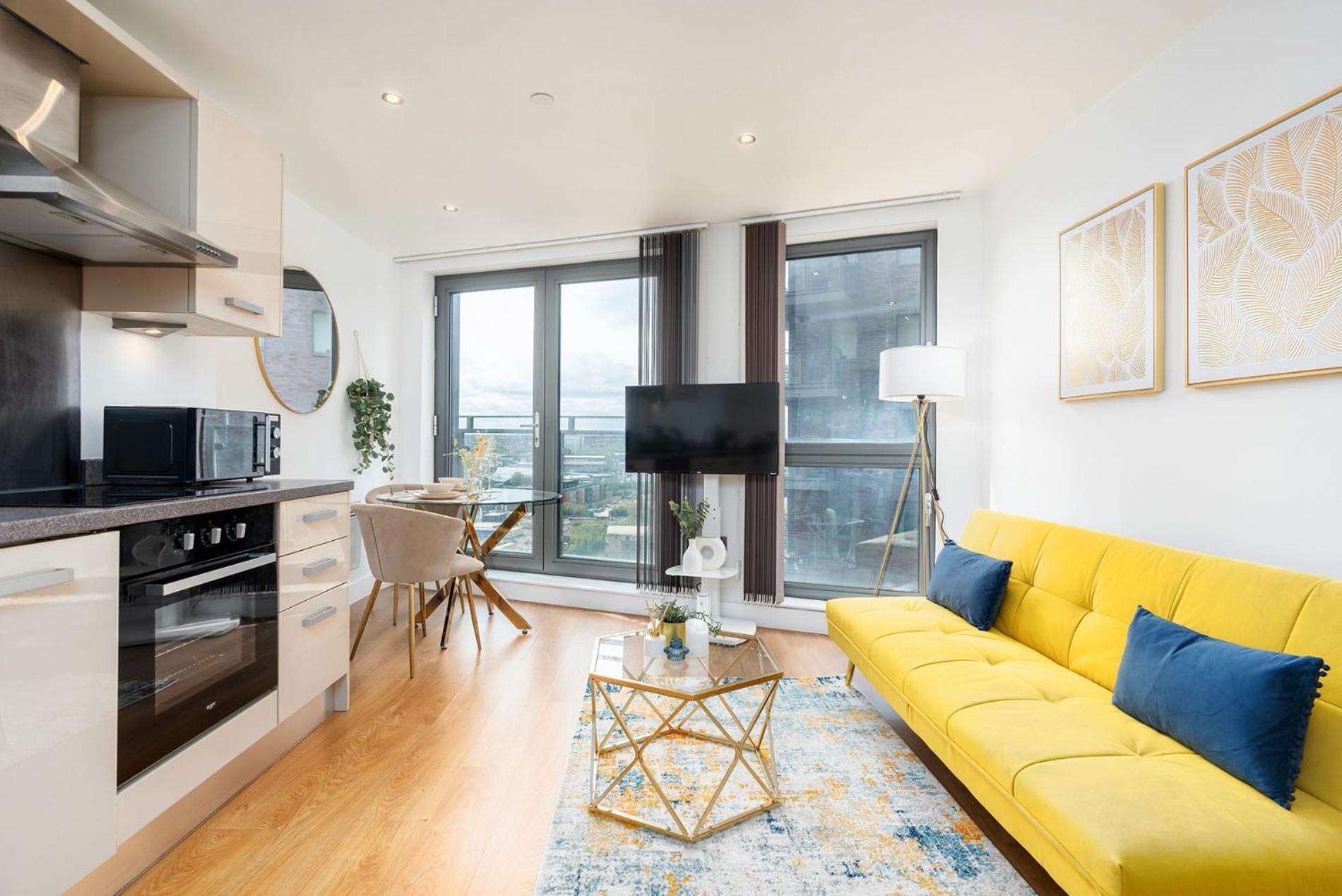 Exclusive Apartment - City Centre - Free Parking -Wifi Netflix- Juliet Balcony 利兹 外观 照片